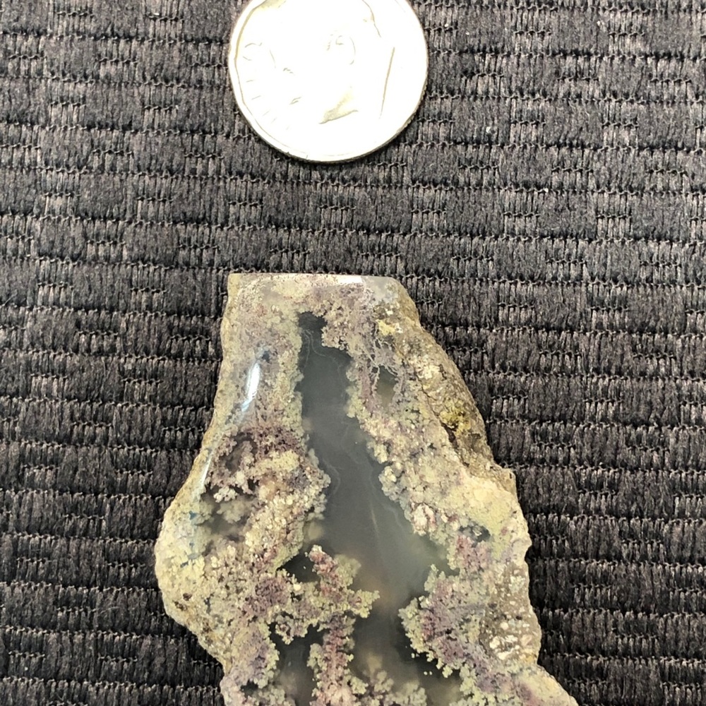 Freeform moss agate - Picture 2 of 16